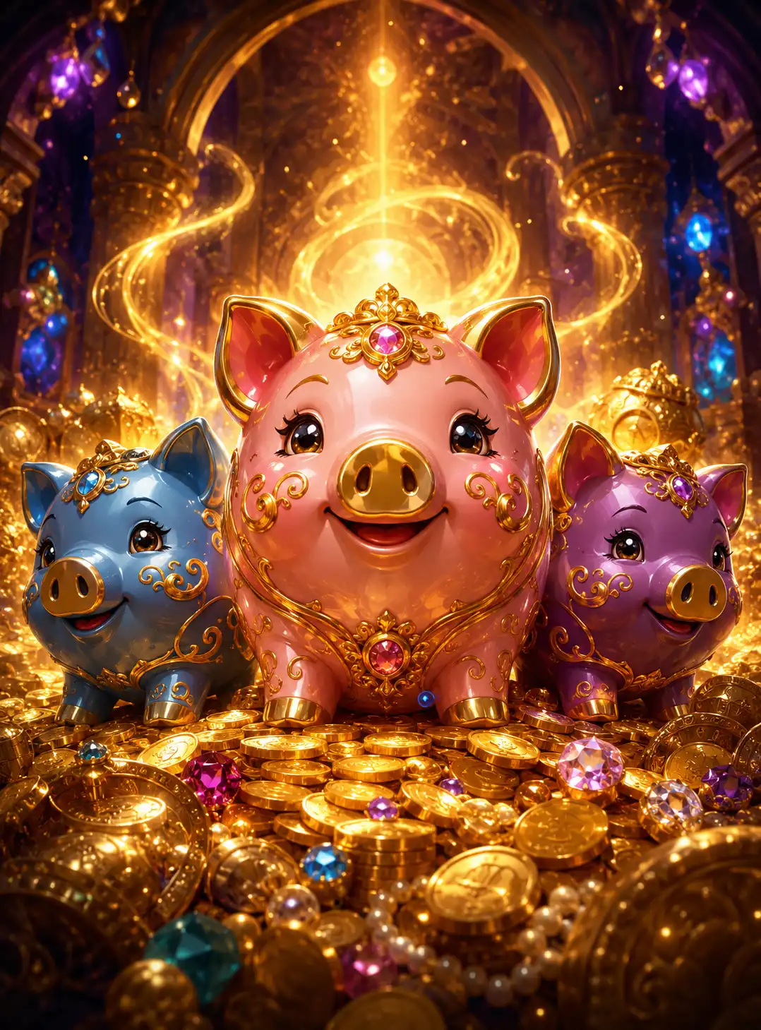Jeu de casino Betclic Casino Portugal : 3 Magic Piggy Banks Hold & Win