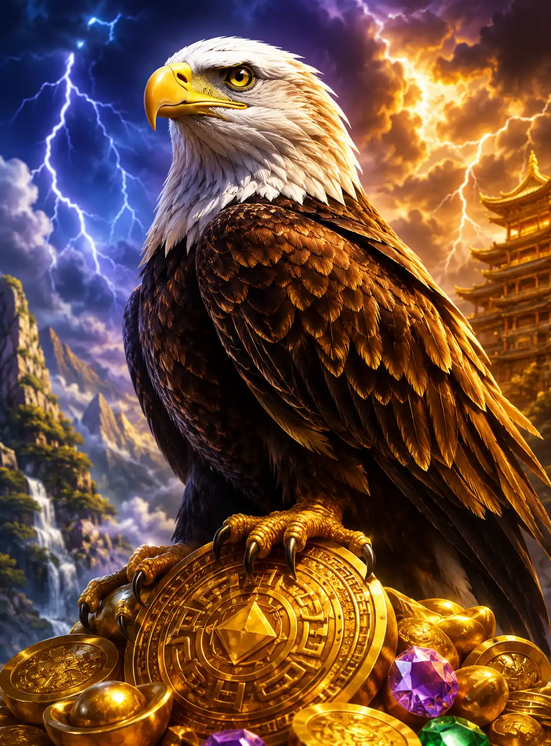 Jeu de casino Betclic Casino Portugal : Thunder Riches Fortune Eagle